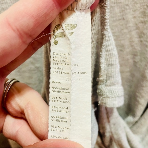 Fabletics Gray Turtleneck Long Sleeve Top 3X - Picture 4 of 7